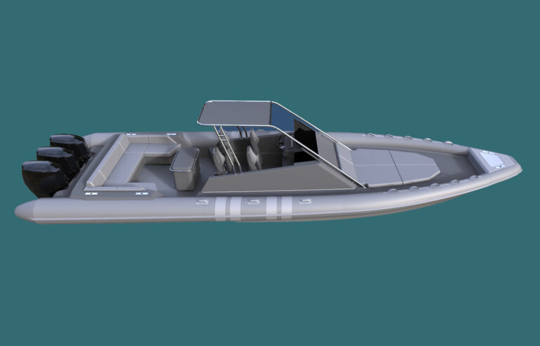 RIB NAVY sfondo verde 768